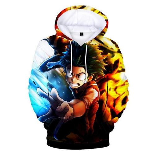 My Hero Academia Hoodie 3D Pullover Sweatshirt