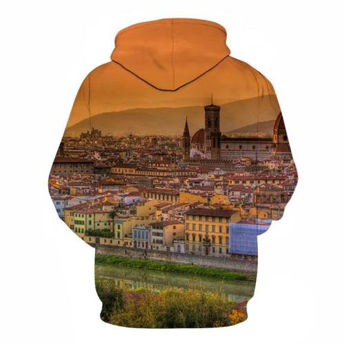Florence Italy 3D - Sweatshirt, Hoodie, Pullover