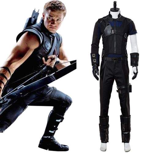 Marvel Captain America 3 Civil War Hawkeye Cosplay Costume
