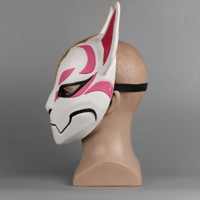 Fortnite Fox Drift Skin Mask Helmet Halloween Mask