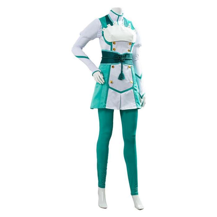 Project Sakura War Claris Battle Uniform Outfit Cosplay Costume