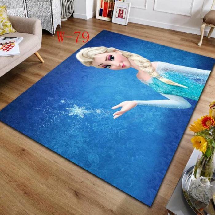  Frozen Elsa Anna Nordic Bedroom Home Baby Crawling Mat Carpet