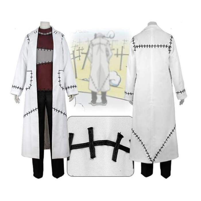 Soul Eater Franken Stein Doctor Cosplay Costume