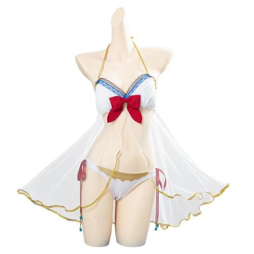 Game Princess Connect! Re:Dive Pecorine Eustiana Von Astraea Swimsuit Summer Sexy Swimwear Cosplay Costume