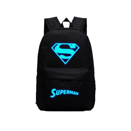 Dc Comic Super Hero Superman Luminous 17  Computer Backpack