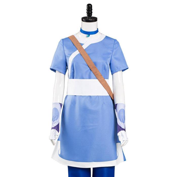 Avatar: The Last Airbender Katara Halloween Carnival Suit Cosplay Costume