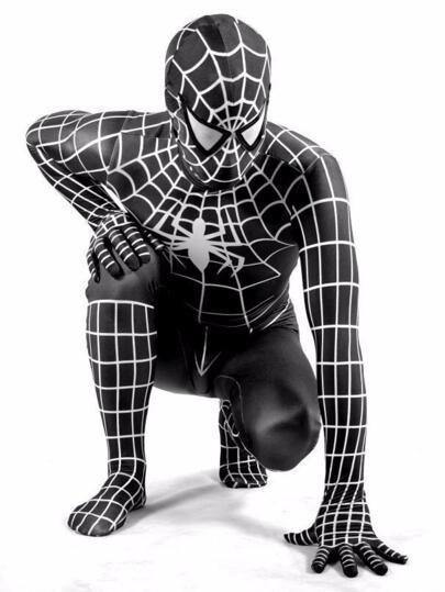 Spiderman Costume Spider Man Suit Spider-Man Jumpsuits Costumes For Adults Children Kids