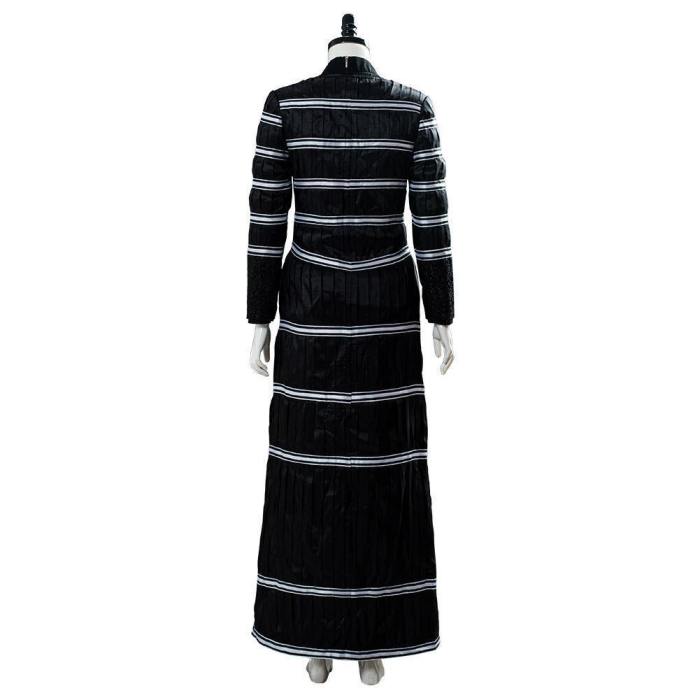 The Witcher Yennefer Of Vengerberg Blouse Trousers Set Stripe Black Thin Coat Cosplay Costume