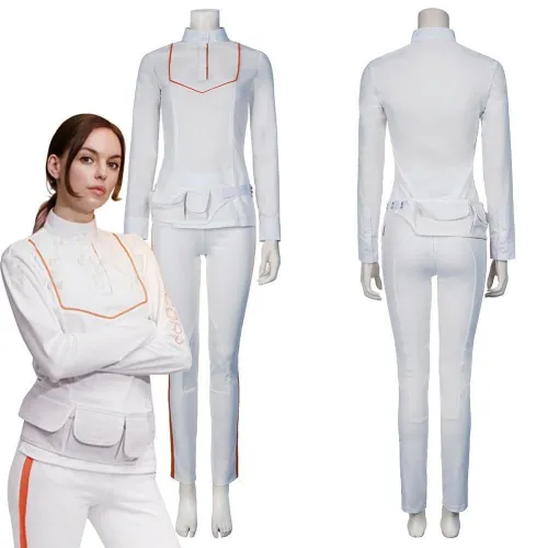 The Complex Dr. Amy Tennant Top Trousers Uniform Outfit Cosplay Costume