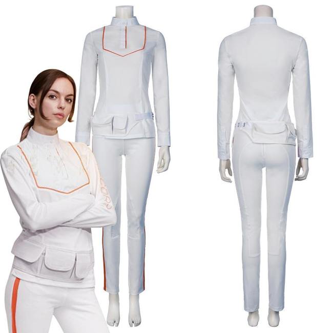 The Complex Dr. Amy Tennant Top Trousers Uniform Outfit Cosplay Costume