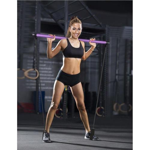 Pilates Resistance Band And Toning Bar