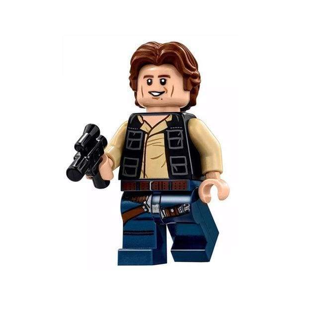 Single Sale Star Wars Luke Leia Han Solo Anakin Darth Vader Yoda Jar Jar Binks DIY Building Blocks ToyS For CHILDREN starwars