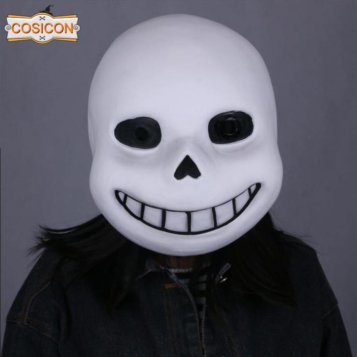 Game Undertale  Sans Papyrus Cosplay Mask Halloween Party Prop