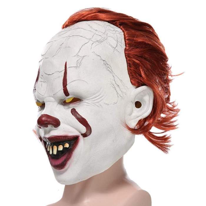 It: Chapter 2 Pennywise Latex Mask Cosplay Props