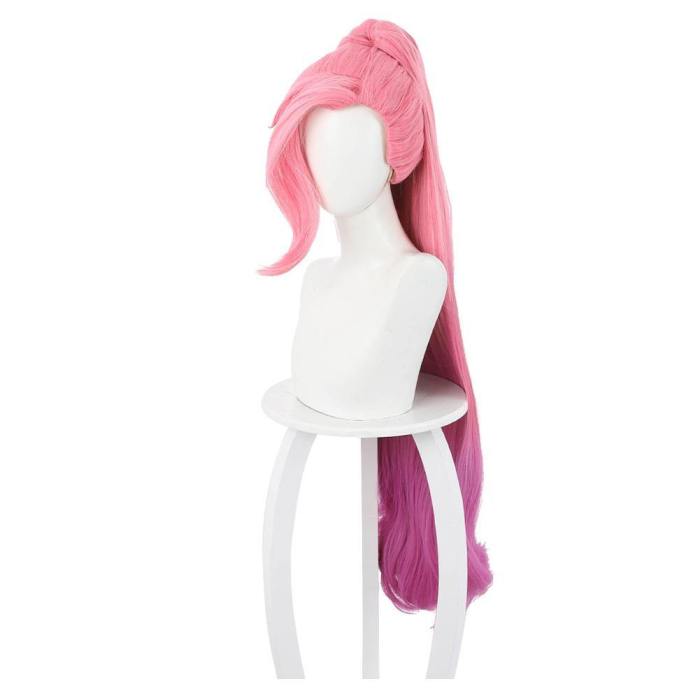 League Of Legends Lol Kda Groups Seraphine Carnival Halloween Party Props Cosplay Wig