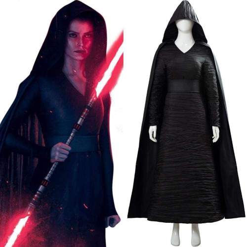 Star Wars: The Rise Of Skywalker Dark Side Rey Cosplay Costume