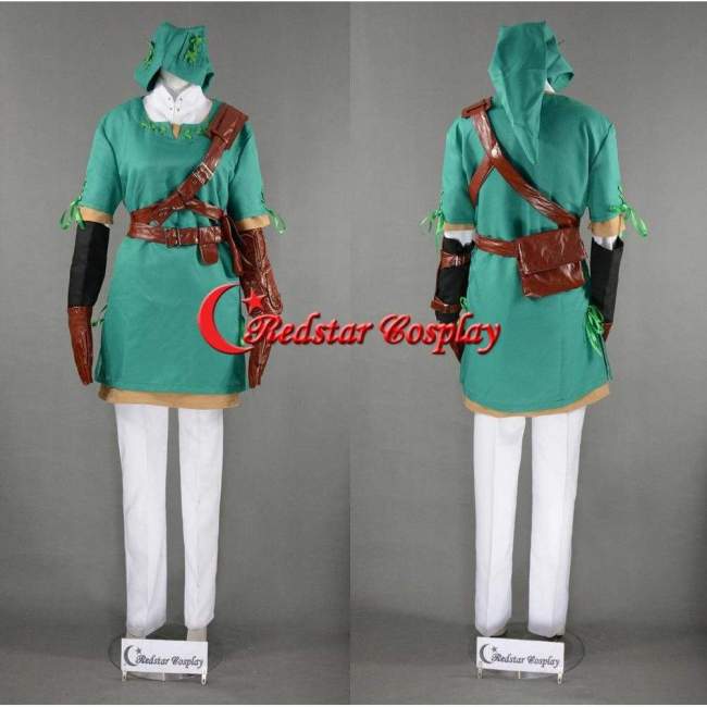 The Legend Of Zelda Link Cosplay Costume (Ver.4) Custom In Any Size