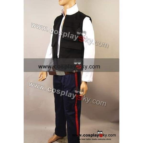 Star Wars Anh A New Hope Han Solo Costume Vest Shirt Pants