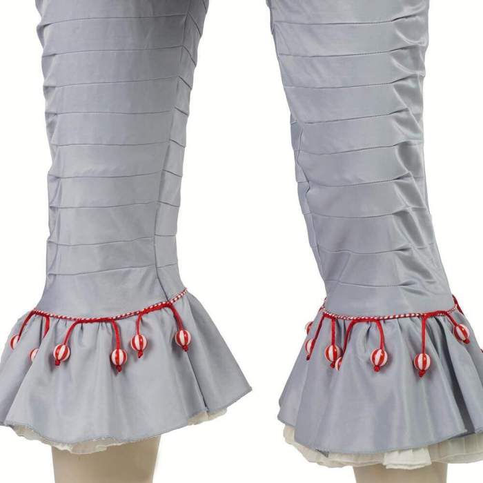 Pennywise Cosplay Scary Clown Costume Halloween Party Cosplay Costume