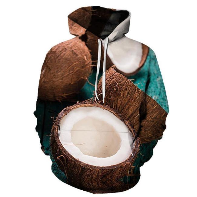 Freshly Cut Coconut 3D - Sweatshirt, Hoodie, Pullover