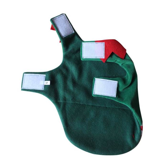 Christmas Elf Dog Costume For Pet Cosplay Suit