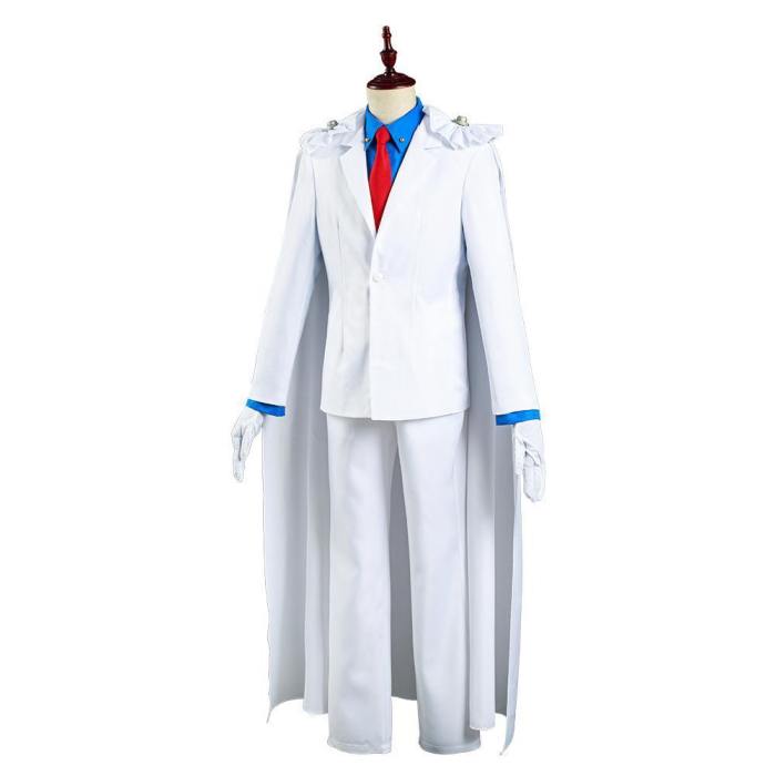 Detective Conan/Case Closed Kaito Kuroba Kid The Phantom Thief Shirt Pants Outfits Halloween Carnival Suit Cosplay Costume