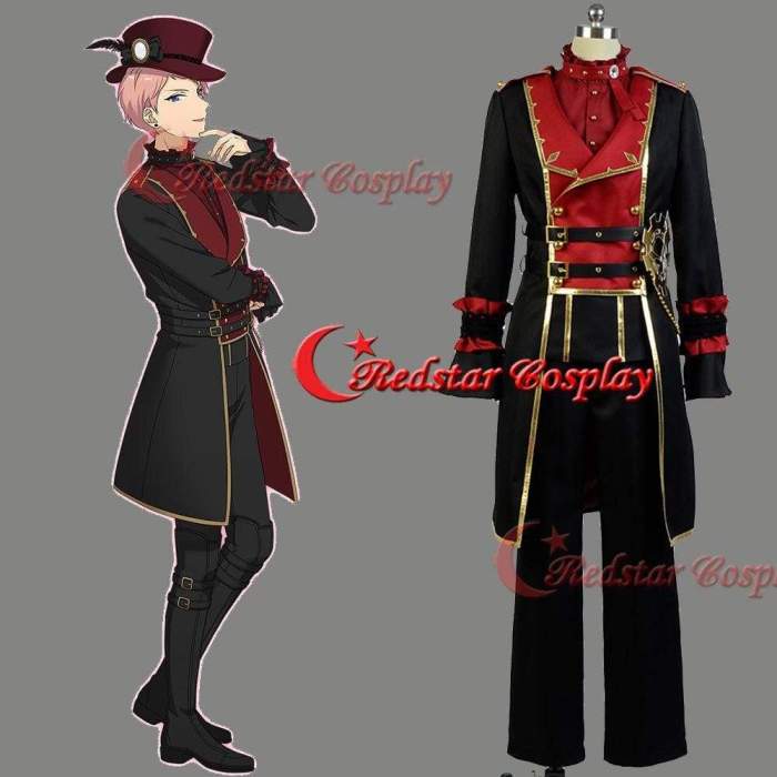 Ensemble Stars!Valkyrie Shu Itsuki Halloween Cosplay Costume Outfit Uniform Suit