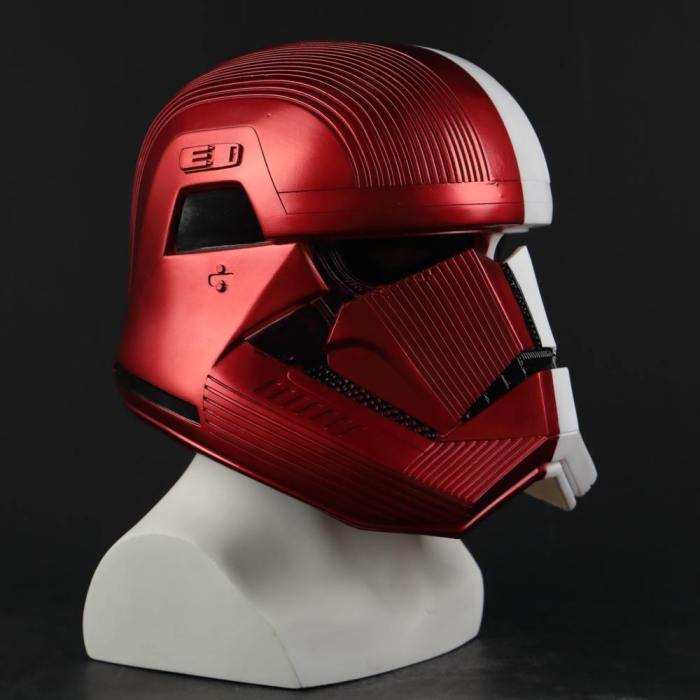 Star Wars 9 The Rise Of Skywalker Sith Trooper Helmet Cosplay Halloween Prop Hard Pvc Helmets Star Wars Masks Hlemet Props
