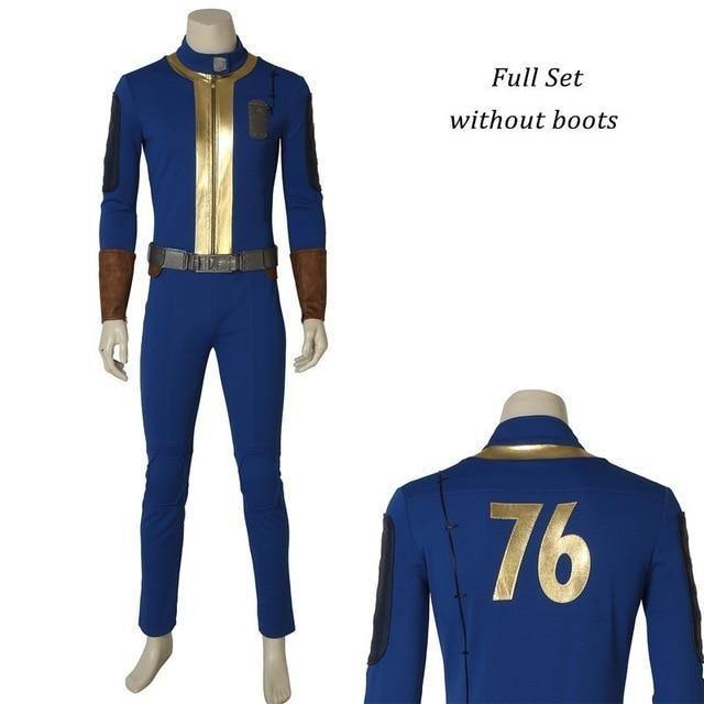 Fallout 4 Cosplay Game Nate Costume Halloween Costumes Sole Survivor Jumpsuit