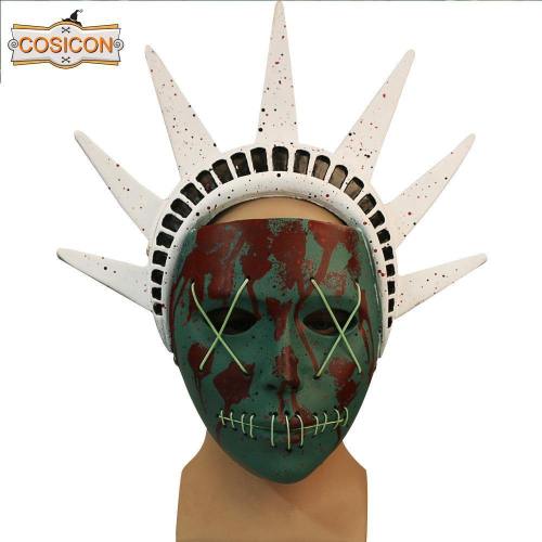 The Purge 3 Election Year Goddess Full Face Resin Adults Mask Halloween Cosplay Helmet