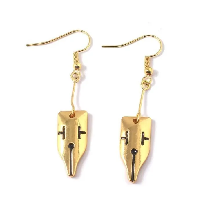 Anime Jojo'S Bizarre Adventure Rohan Kishibe Stud Earring Eardrop Prop