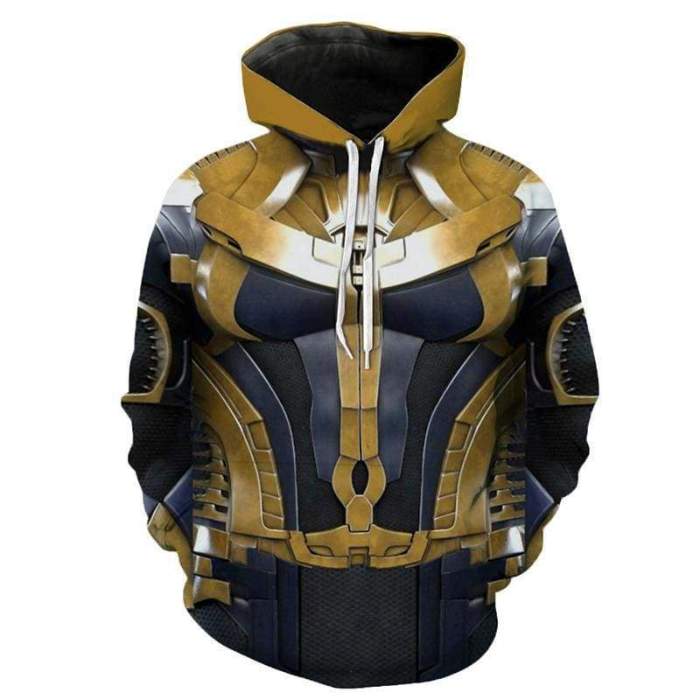 The Avengers Endgame Thanos Pullover Hoodie