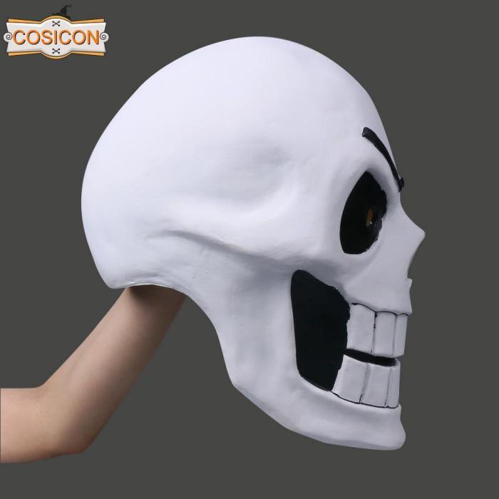Game Undertale  Sans Papyrus Cosplay Mask Halloween Party Prop