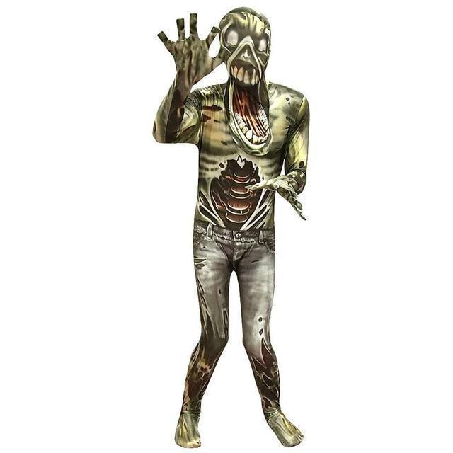 Demogorgon Halloween Costume For Kids Stranger Things Man-Eater Flower Scary Fortress Cosplay Carnival Party Creepy Clothes Mask