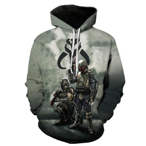 Star Wars Hoodie - Mandalorian Wars Pullover Hoodie