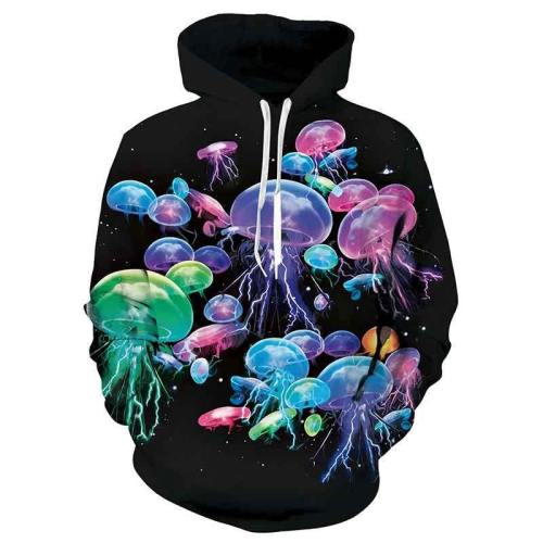 Mens Hoodies 3D Printed Mica Printing Hoodies