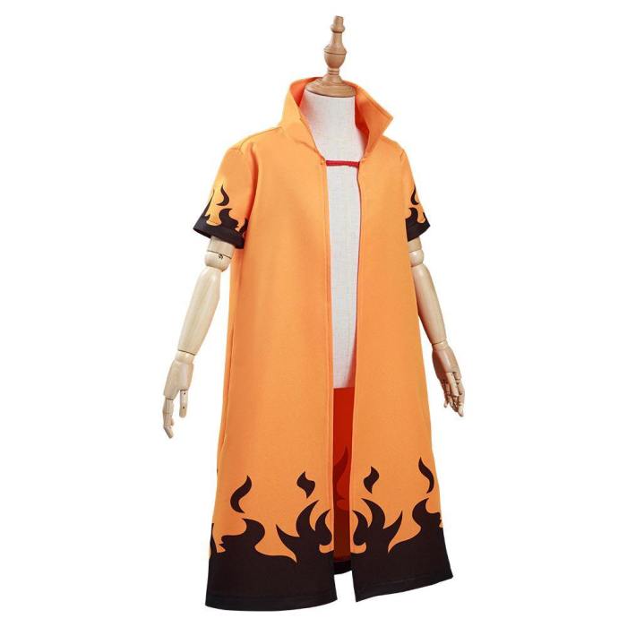 Naruto 6Th Hokage Hatake Kakashi Kids Cloak Coat Halloween Carnival Suit Cosplay Costume