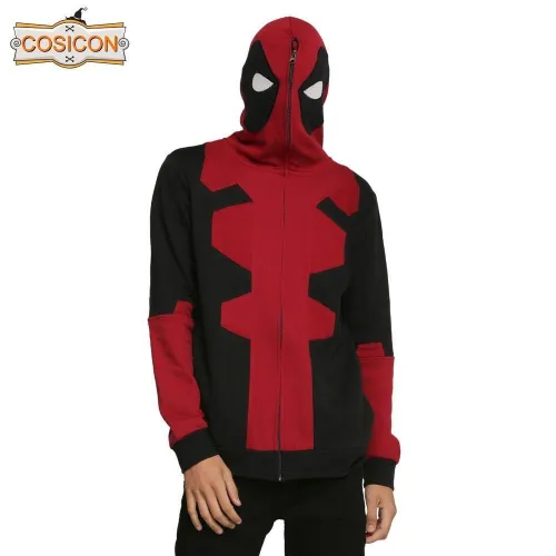 Deadpool Hoodie Sweatshirts Adult Cosplay Costume