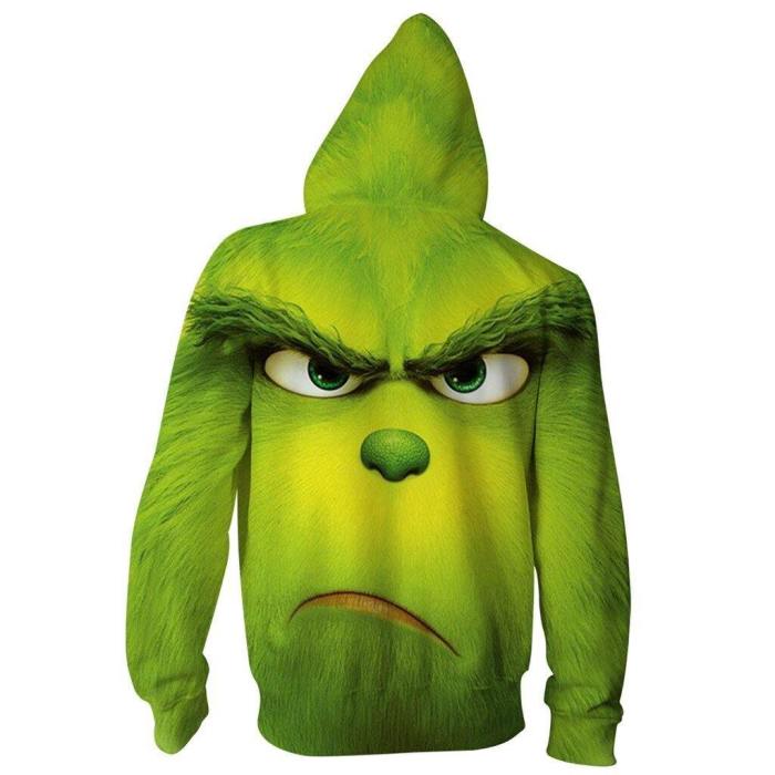 Movie The Grinch 3D Printed Sweatshirts Men Hoodies Unisex Tracksuits Fashion Pullovers Streetwear Hoodie