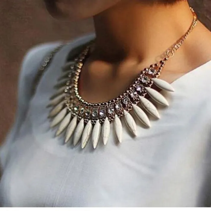 Resin Rain Drop Beautiful Necklace