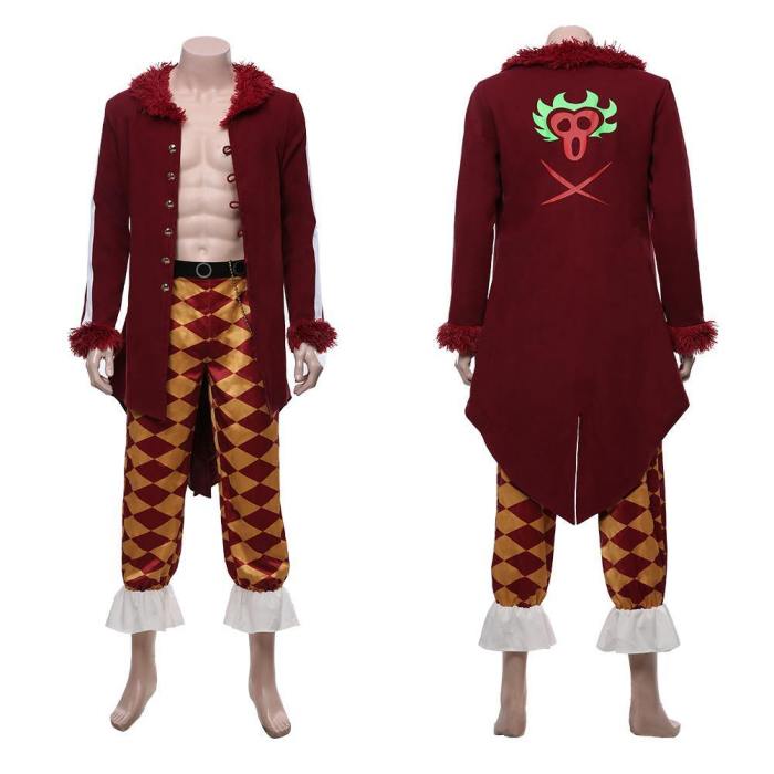One Piece：Pirate Warriors 4 Bartolomeo Halloween Carnival Costume Cosplay Costume