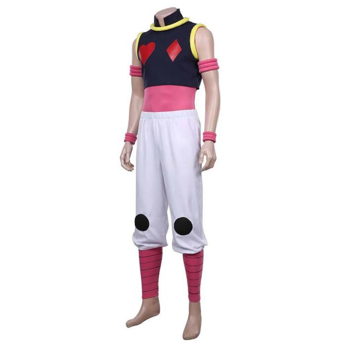 Hunter×Hunter -Hisoka Vest Pants Outfits Halloween Carnival Suit Cosplay Costume