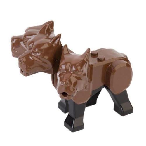 Magic Three-Headed Dog Cerberus Building Blocks Action Figure Toys