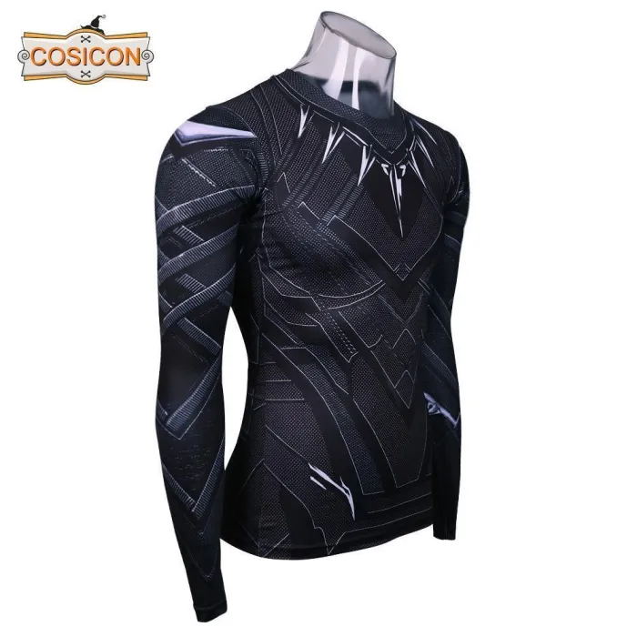 Captain America: Civil War Black Panther Long Sleeve T-Shirt