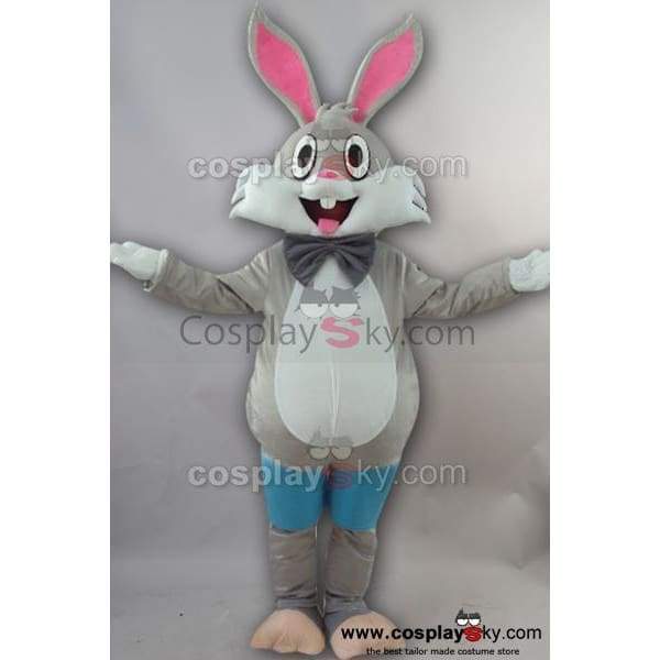 Bugs Bunny Rabbit Adult Size Cartoon Mascot Cosplay Costume