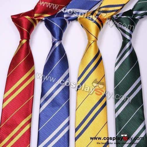 Harry Potter Gryffindor Scarlet & Gold Tie Vintage Silk