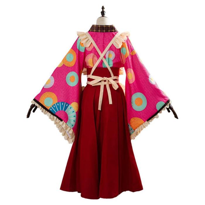 Toilet-Bound Hanako-Kun Nene Yashiro Kimono Maid Dress Cosplay Costume