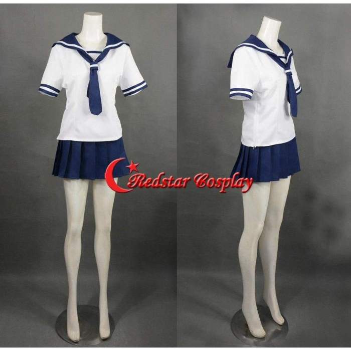 Kuroi Mato Cosplay Costume From Black Rock Shooter Custom In Any Size