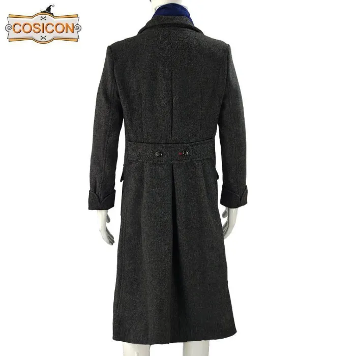 Sherlock Holmes Long Wool Winter Men'S Coat Jacket Cosplay Costumes