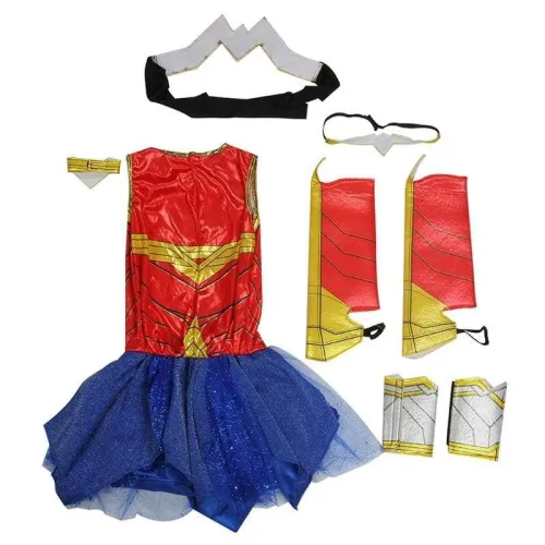 Deluxe Child Dawn of Justice Wonder Woman Costume for Girl